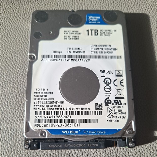 Western digital blue - blue, 1tb