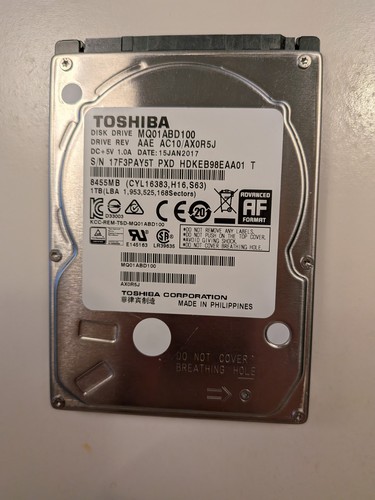 Toshiba mq01abd100 1000gb 1tb - toshiba,