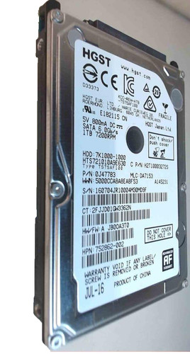 Hgst travelstar 7k1000 tb - travelstar, 1