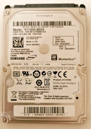 Laptop sata festplatte - laptop, 1tb