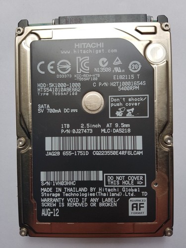 1tb hdd hitachi - 2,5,