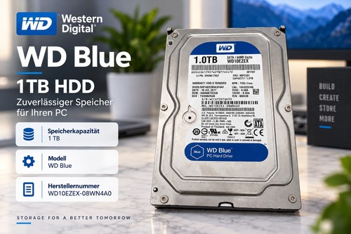 Western digital blue 1tb - western,
