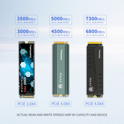 Fanxiang nvme ssd 1tb - nvme, 2tb