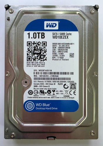 Western digital 1tb wd10ezex - western,