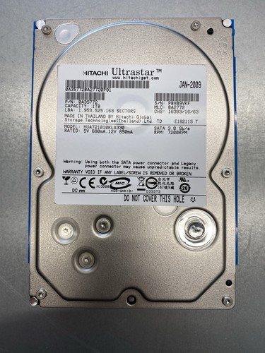 Hard drive hitachi - hard, 7.2k